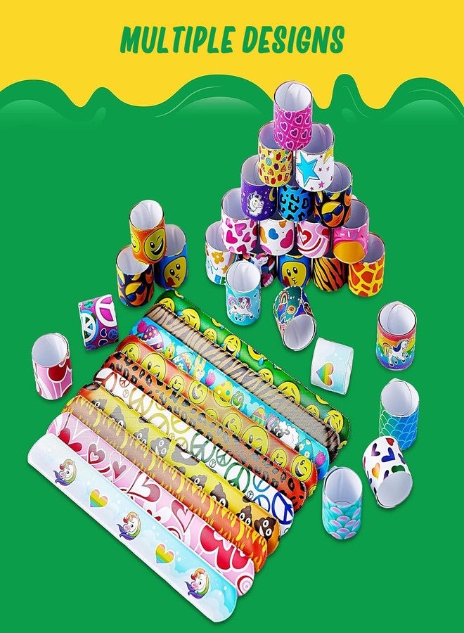 Flipster 10pcs Birthday Theme Slap Bracelets, Kids Party Favors, Return Gifts - Image 3